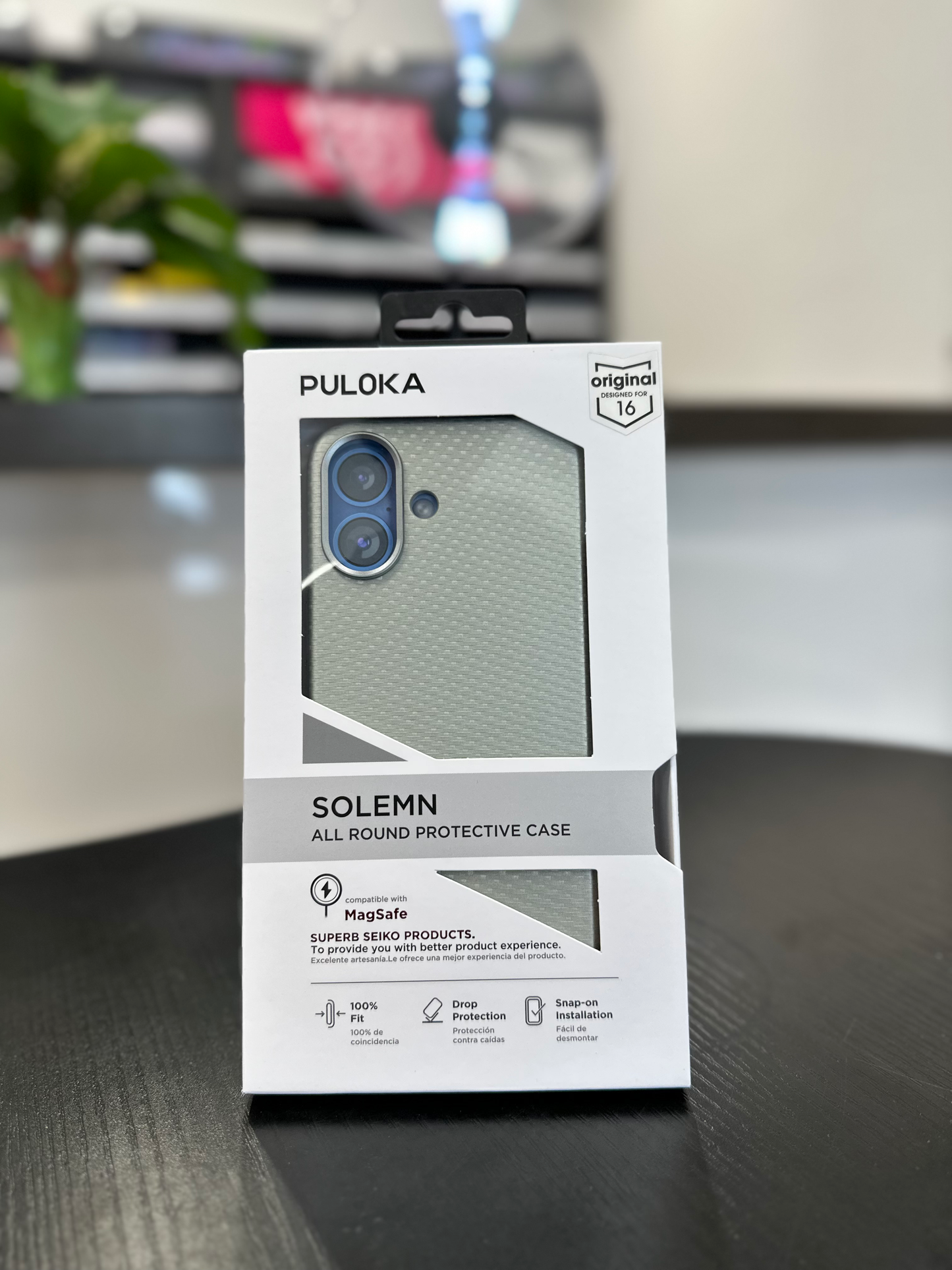 Puloka Solemn iPhone case