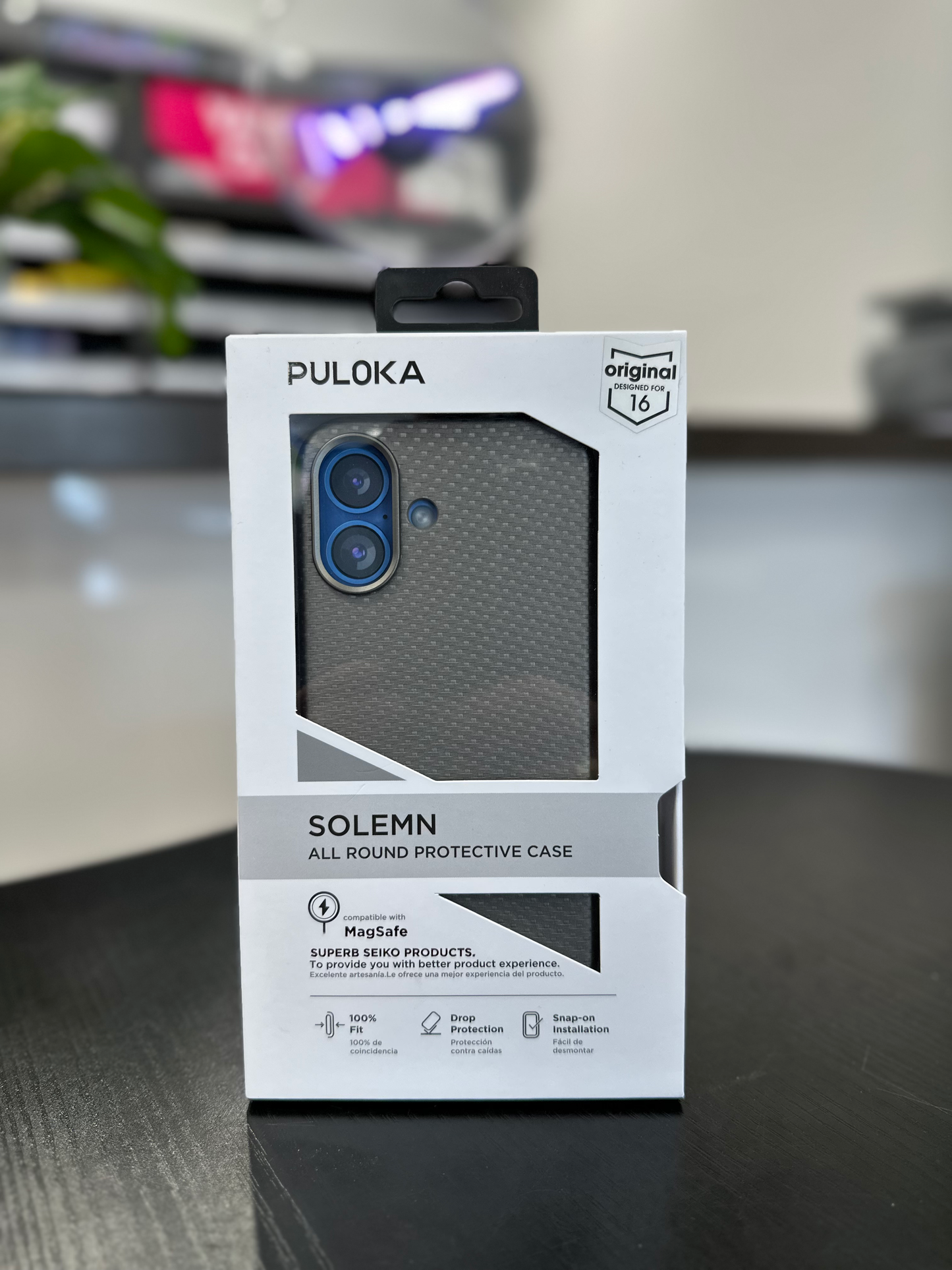 Puloka Solemn iPhone case