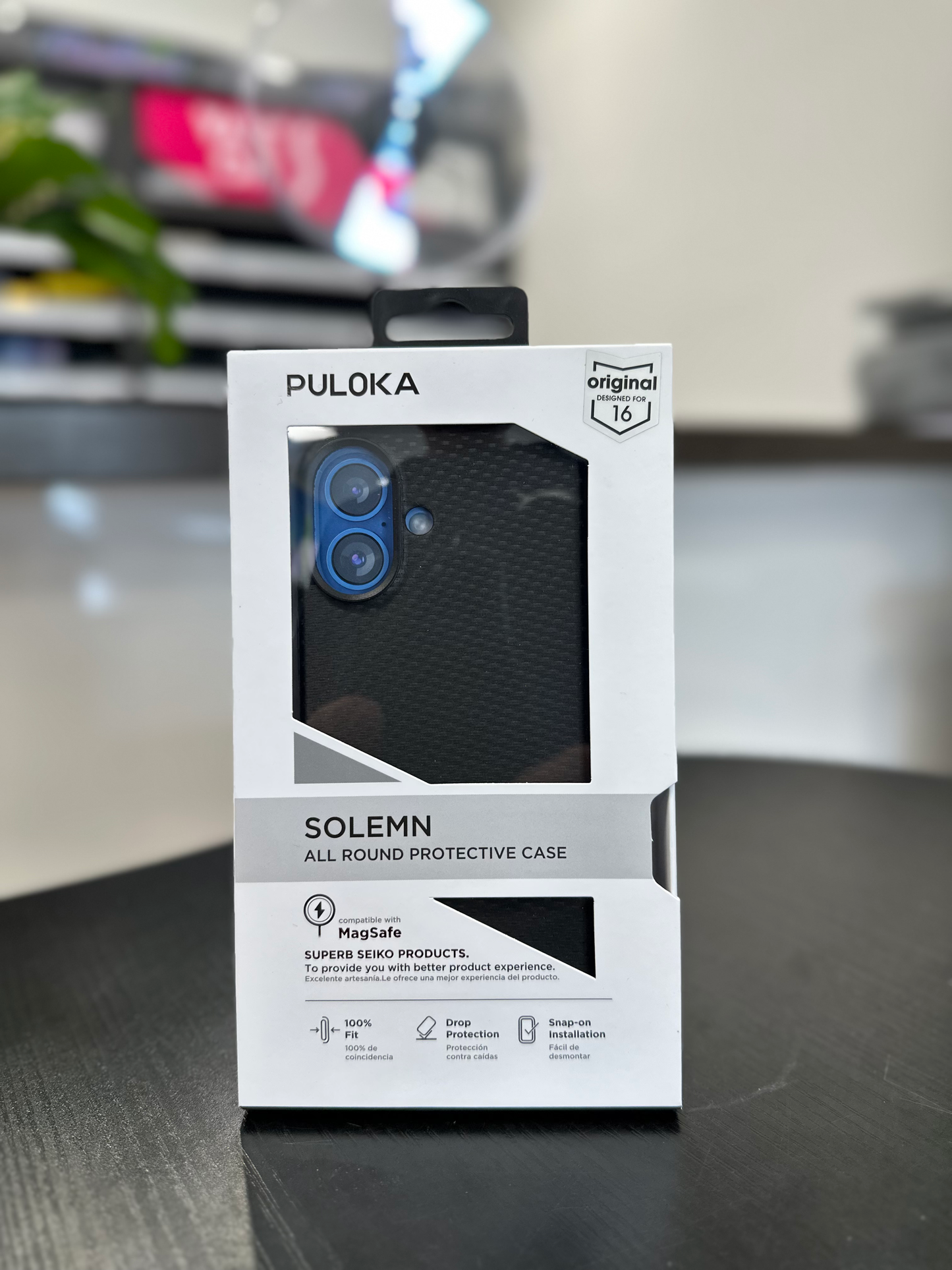Puloka Solemn iPhone case