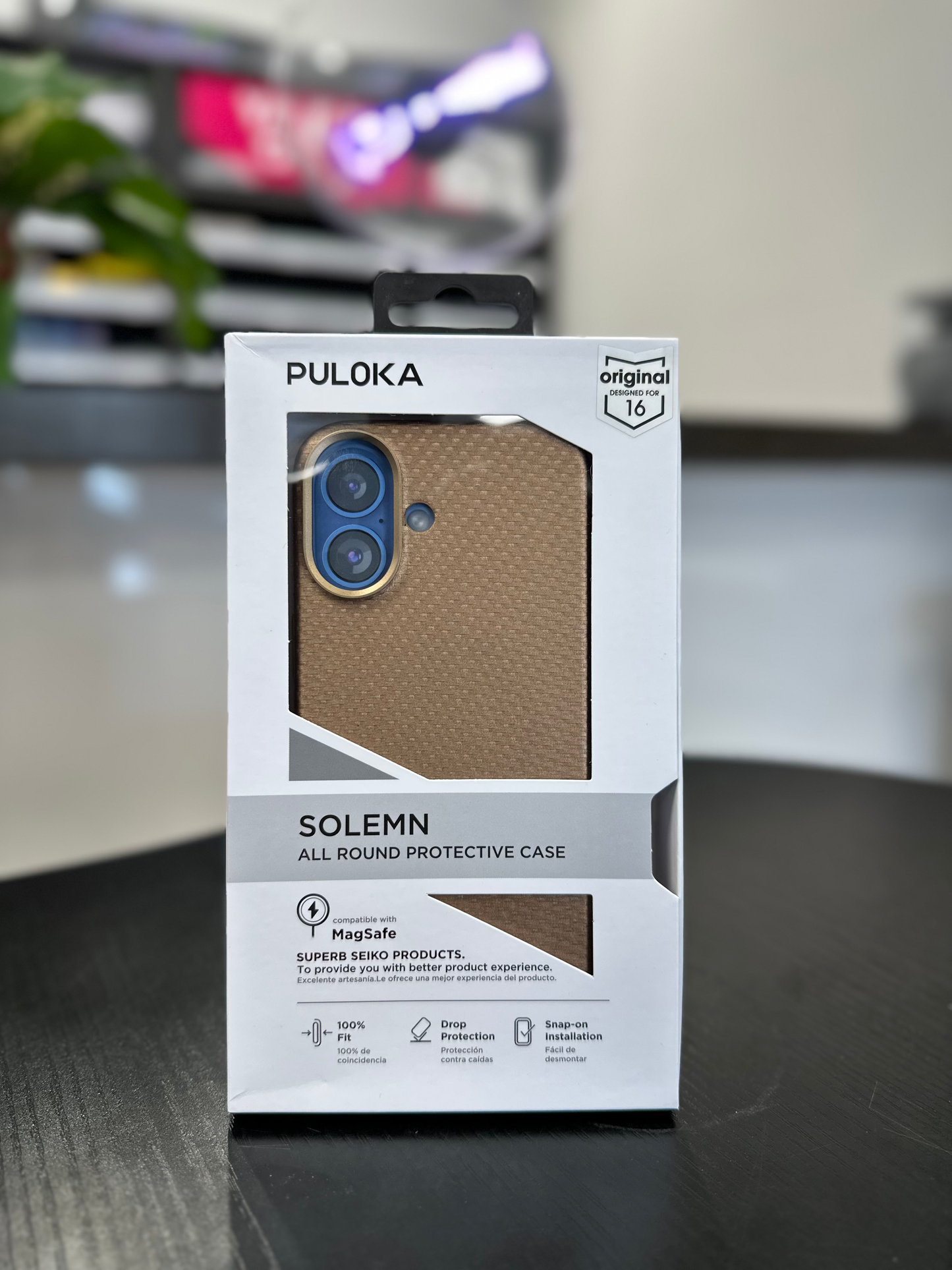 Puloka Solemn iPhone case