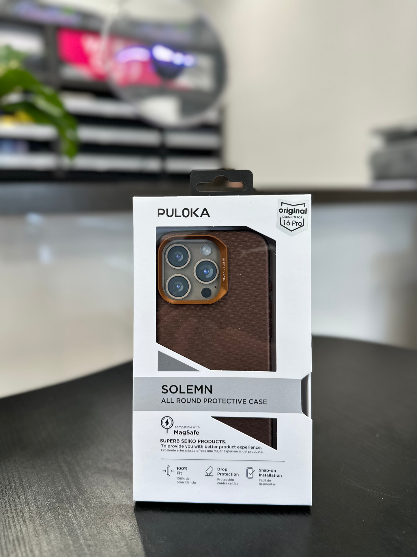 Puloka Solemn iPhone case