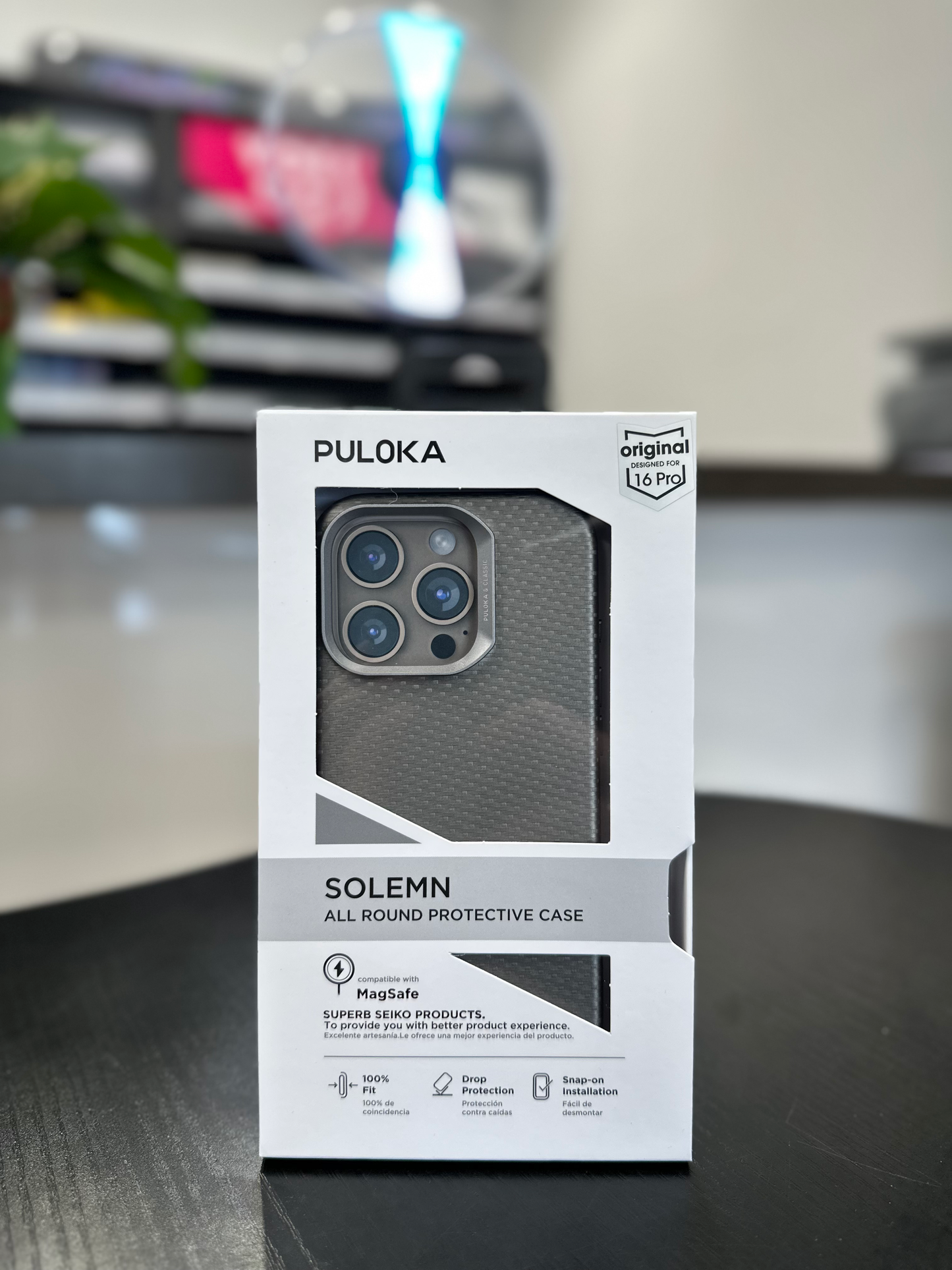 Puloka Solemn iPhone case