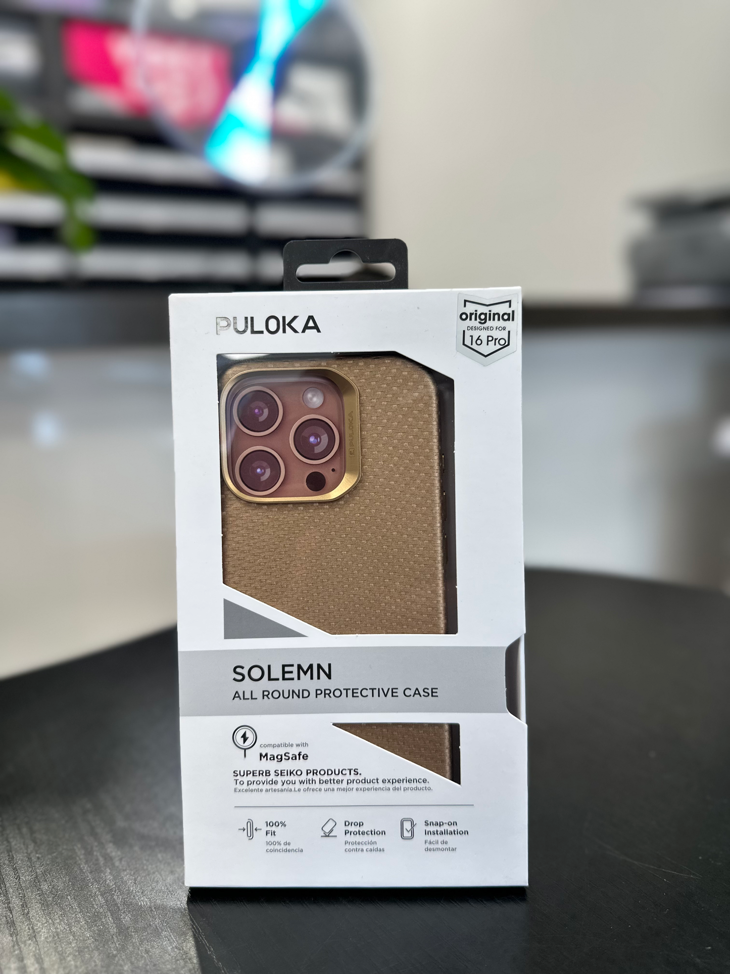 Puloka Solemn iPhone case