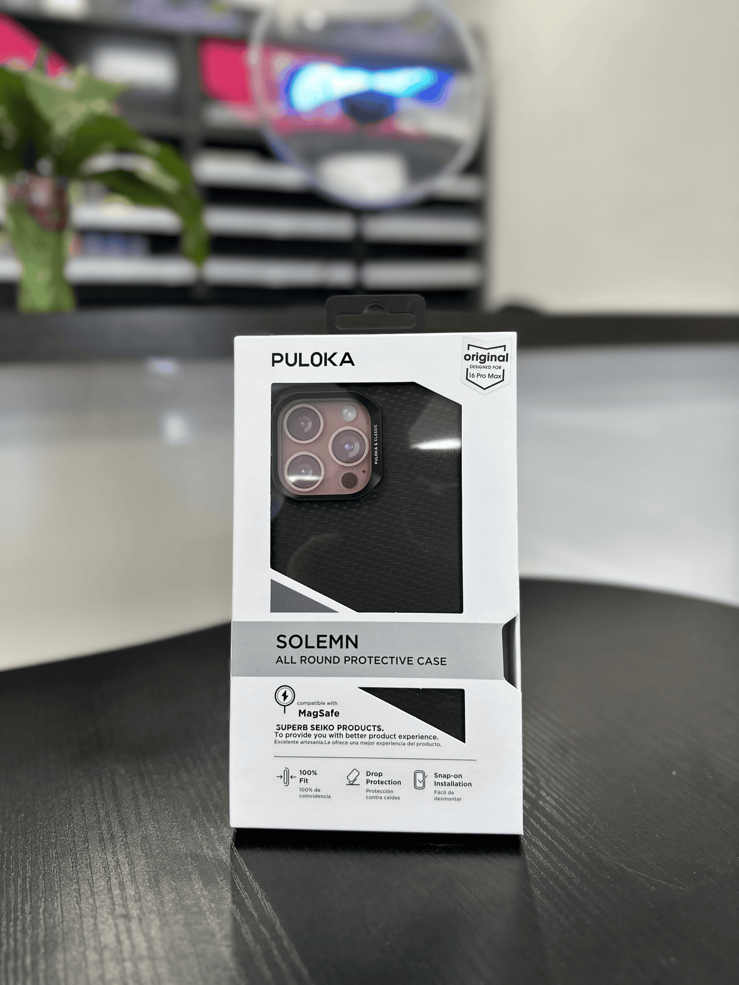 Puloka Solemn iPhone case