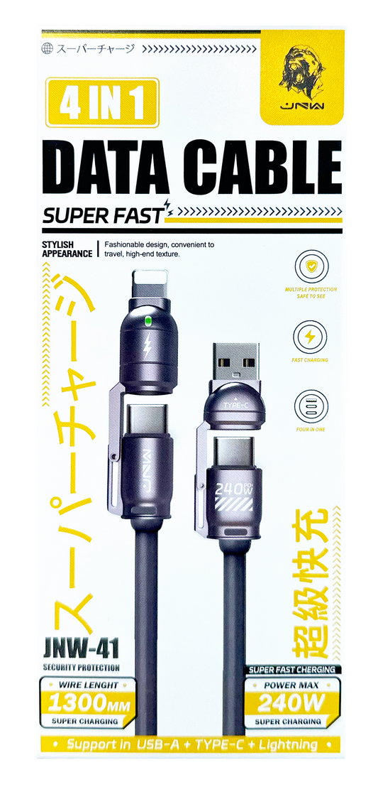 JNW Cable 4 in1 240W 1300mm