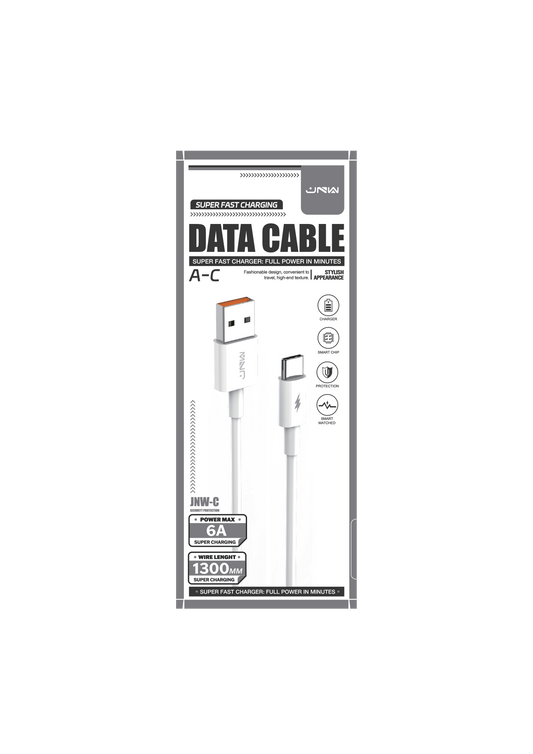JNW Cable USB A-C 6A 1300mm