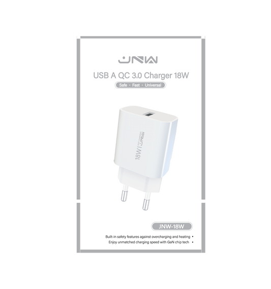 JNW Charger USB A QC 3.0 18W