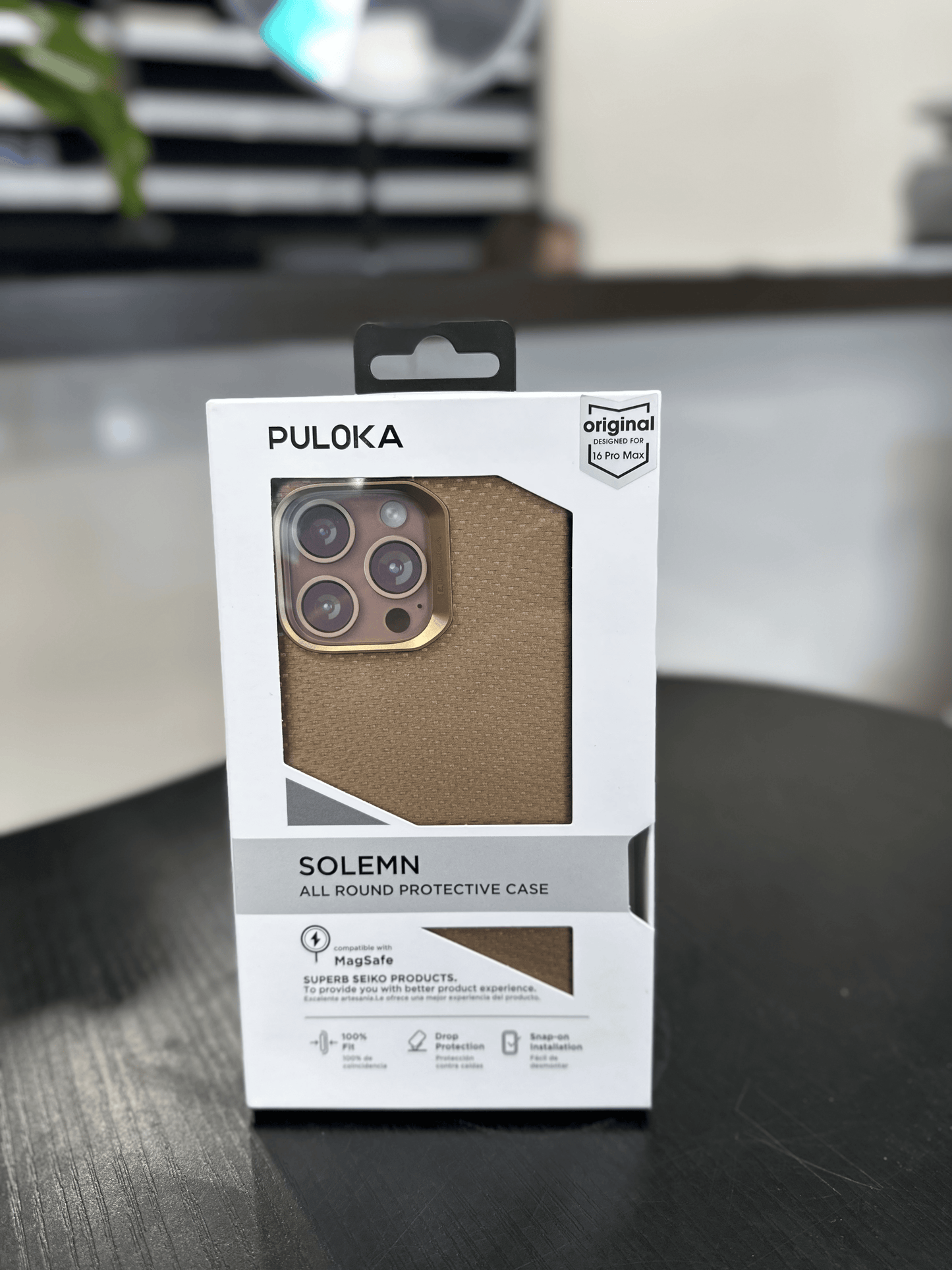 Puloka Solemn iPhone case