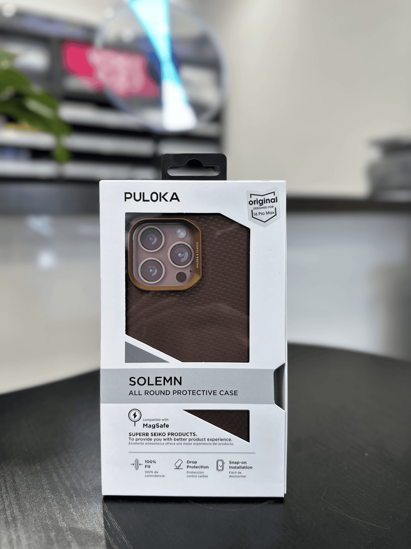 Puloka Solemn iPhone case