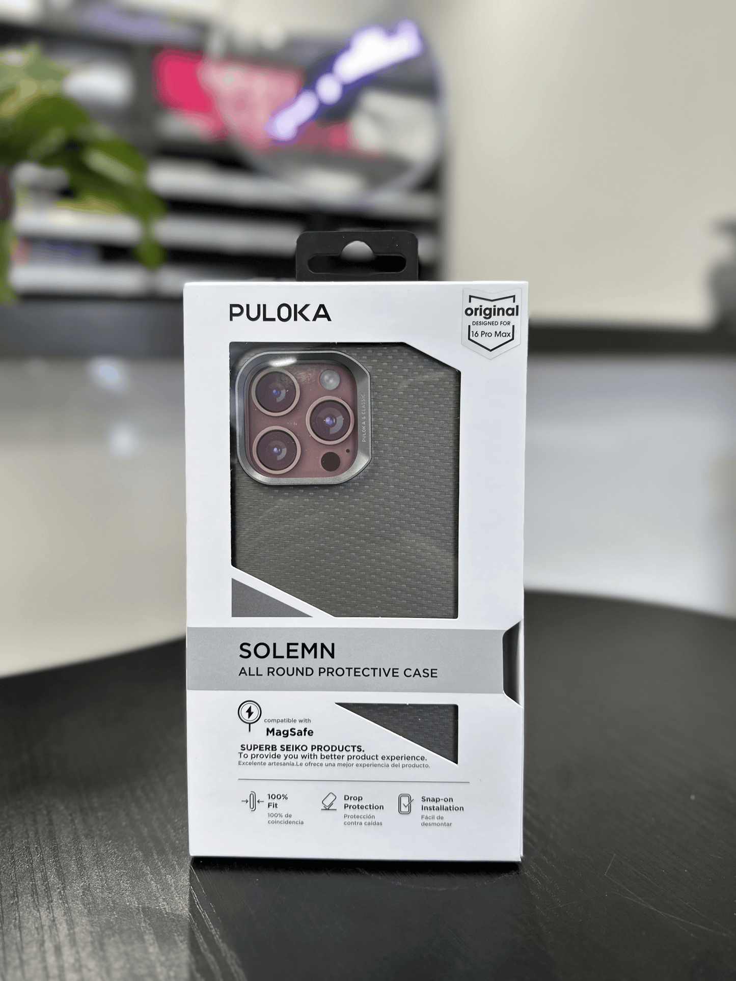 Puloka Solemn iPhone case